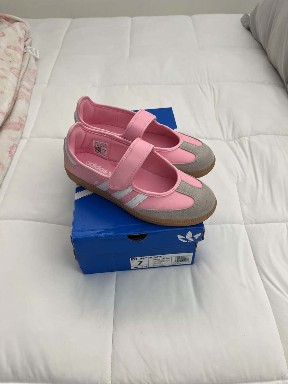 Adidas Samba Jane Light Pink Gum GS Shoes JP9544